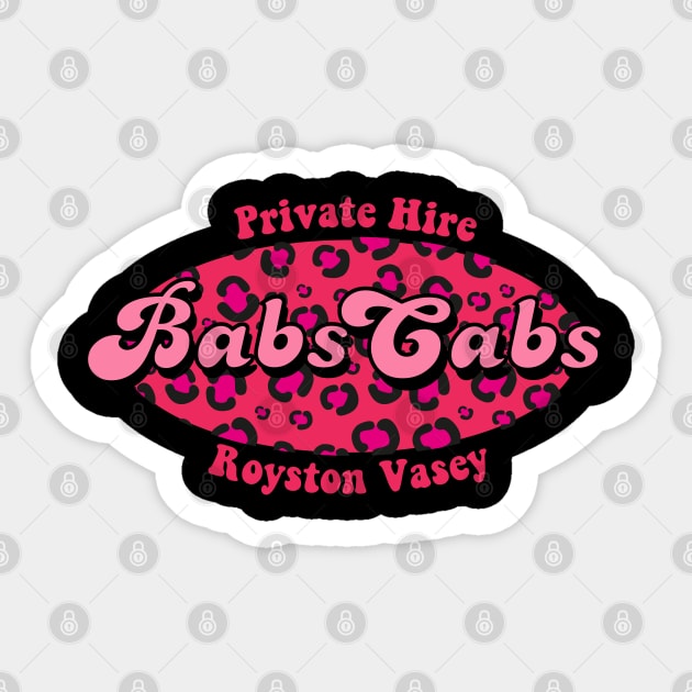 Babs Cabs Sticker by Meta Cortex